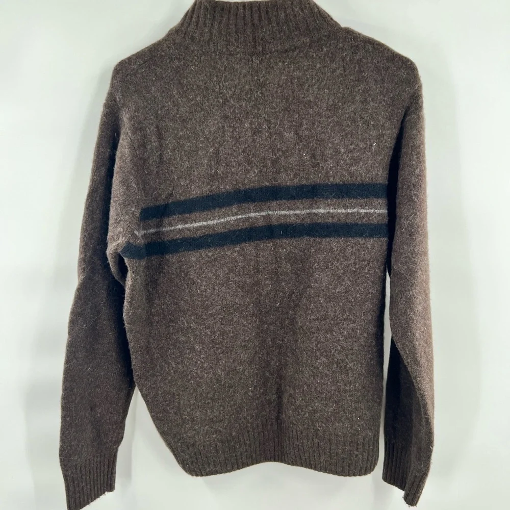 Celand brown long sleeve shirt sweater M